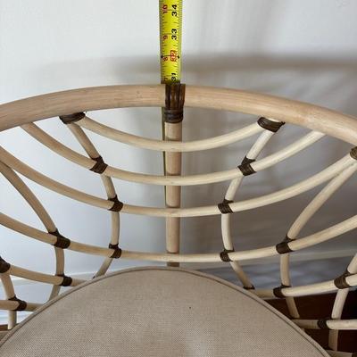 Gabby Natural Rattan Arm Dining Chairs (2)