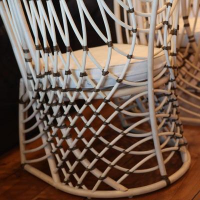 Gabby Natural Rattan Arm Dining Chairs (2)