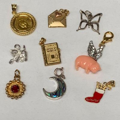 Charms incl. 18K, 14K, 10K & 925 (B4-HS)