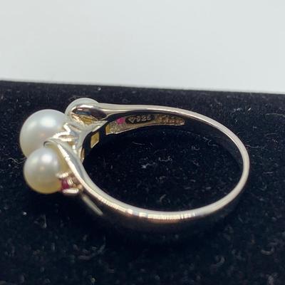 Lovely Pearl Necklaces, Rings, & Earrings with 14K & 925 (B4-HS)