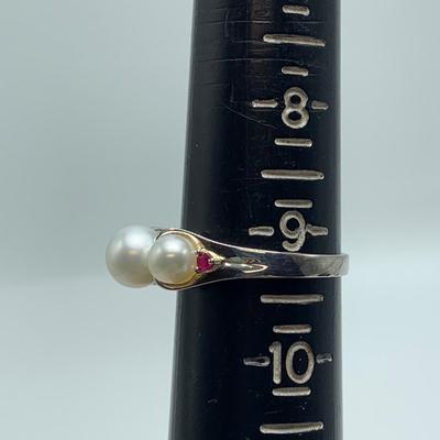 Lovely Pearl Necklaces, Rings, & Earrings with 14K & 925 (B4-HS)