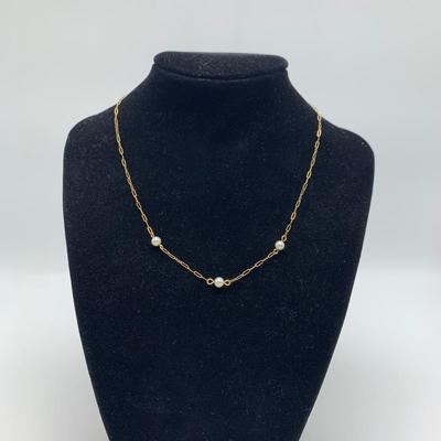 Lovely Pearl Necklaces, Rings, & Earrings with 14K & 925 (B4-HS)