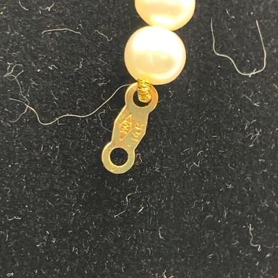 Lovely Pearl Necklaces, Rings, & Earrings with 14K & 925 (B4-HS)