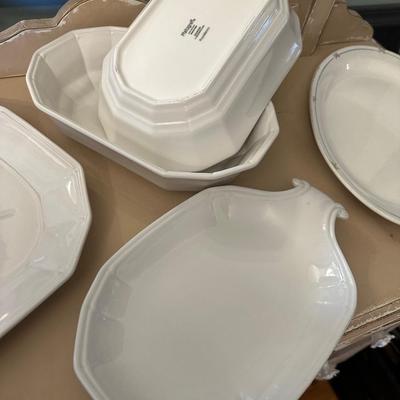 Vintage Serving Dishes and Pie Plate baking dishes