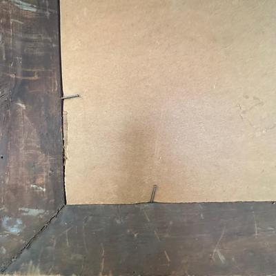 Ornate Design Framed Mirror (LR-KL)