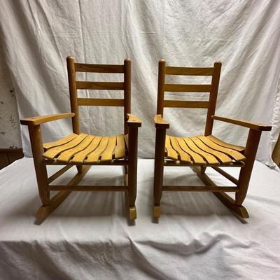 Pair of Childrenâ€™s Rockers (BO-KL)