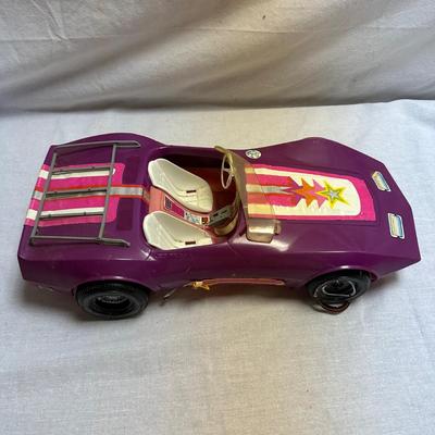 Retro Barbie Dollhouse Accessories & Corvette (BO-KL)