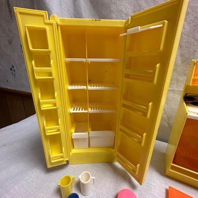 Retro Barbie Dollhouse Accessories & Corvette (BO-KL)