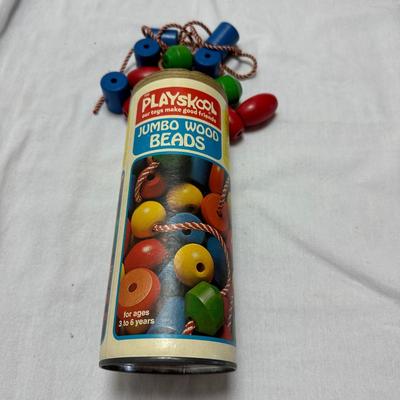 Retro Tinker Toys, Playskool Blocks & Beads, & Mr. Potato Head (BO-KL)