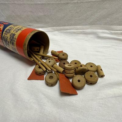 Retro Tinker Toys, Playskool Blocks & Beads, & Mr. Potato Head (BO-KL)