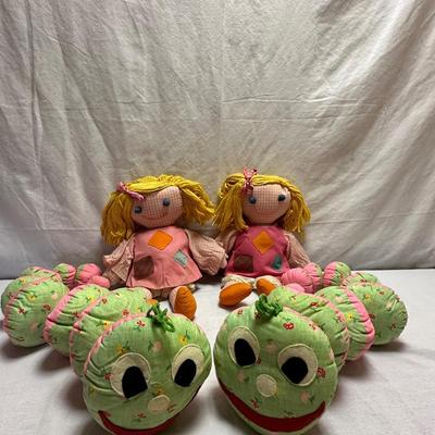 Collection of Raggedy Ann Dolls, Stuffed Animals & Children's' Books (BO -KL) (