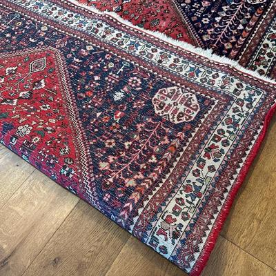 5x7 Hand Knotted Wool Rug