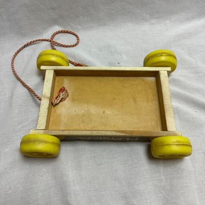 Vintage Playskool Schoolhouse with Playground & Retro-Style Camper (BO-KL)