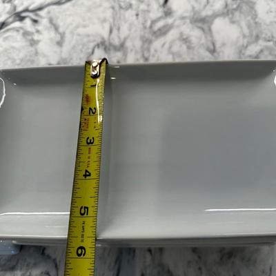 Set of 12 Crate & Barrel Plates