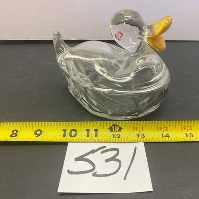 Vintage Duck Candy Dish