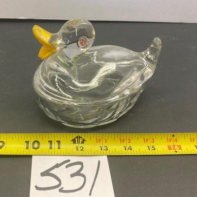 Vintage Duck Candy Dish