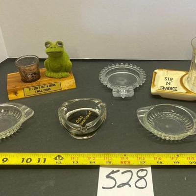 Vintage Ashtrays and More
