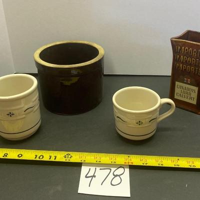 Longaberger Coffee Cups and More
