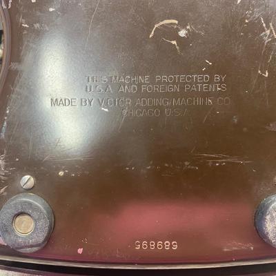 Vintage Victor Adding Machine