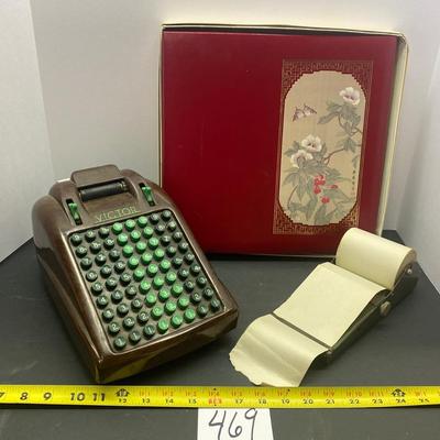 Vintage Victor Adding Machine