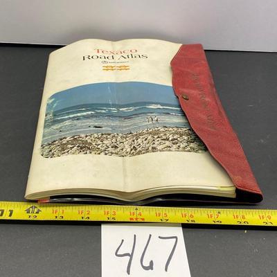 Vintage Texaco Texas Map