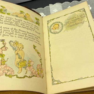 Vintage Hankies and Baby Book