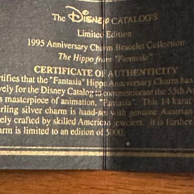 LOT 79. LIMITED EDITION FANTASIA HIPPO CHARM