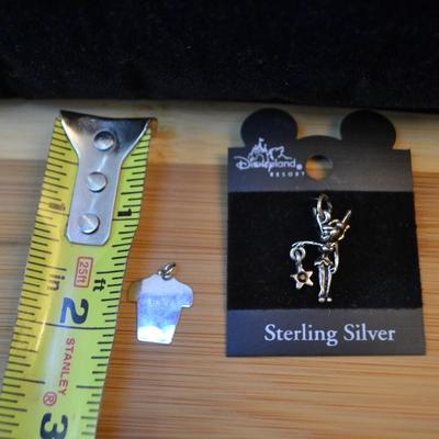 LOT 84 STERLING SILVER DISNEY BRACELET CHARMS