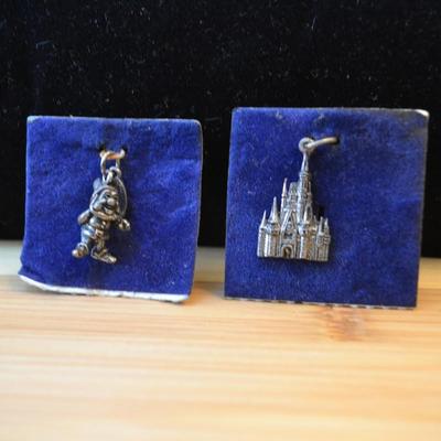 LOT 85  STERLING SILVER DISNEY BRACELET CHARMS