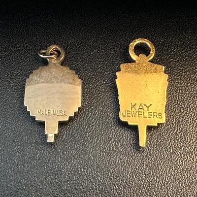 LOT 136. VINTAGE EL CAJON HIGH SCHOOL CHARMS