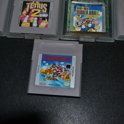 LOT 139. LOT OF FIVE GAME BOY GAME CARTRIDGES