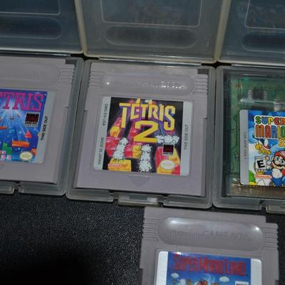 LOT 139. LOT OF FIVE GAME BOY GAME CARTRIDGES