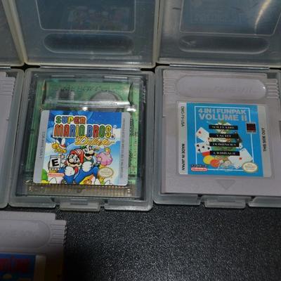 LOT 139. LOT OF FIVE GAME BOY GAME CARTRIDGES