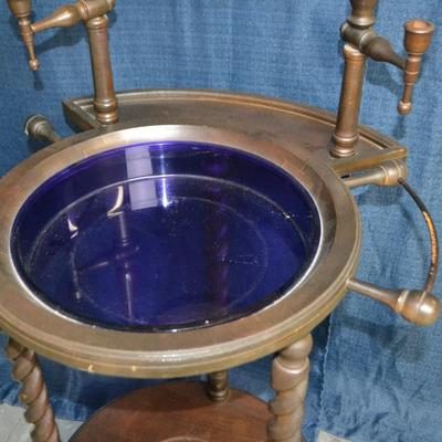 LOT 143 VINTAGE WASH STAND WITH PITCHER AND BASIN