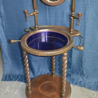 LOT 143 VINTAGE WASH STAND WITH PITCHER AND BASIN