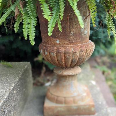 1 of 2 Beautiful Wrought Iron Planters
