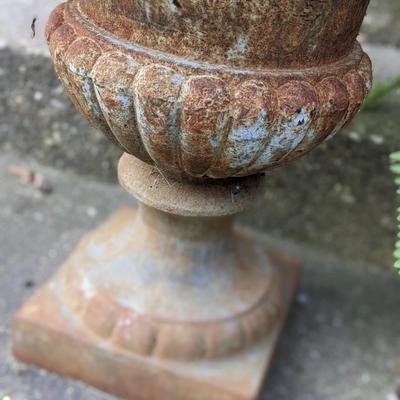 1 of 2 Beautiful Wrought Iron Planters