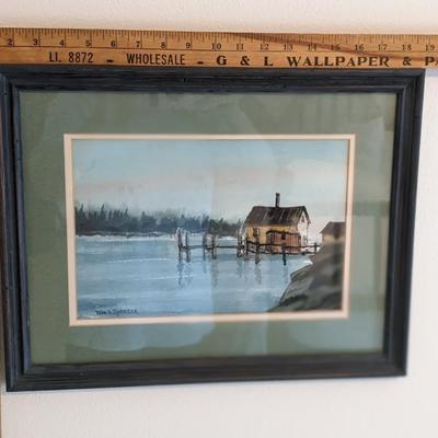 Original Watercolor by Wm. H. Spencer