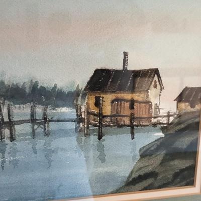 Original Watercolor by Wm. H. Spencer