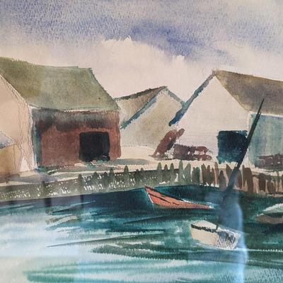 Original Paula Freck Watercolor
