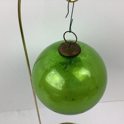 159 Antique Mercury Glass 4" Ornament