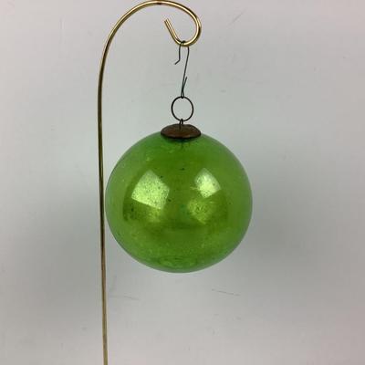 159 Antique Mercury Glass 4" Ornament