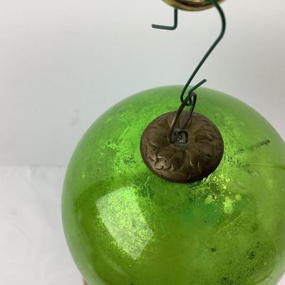 159 Antique Mercury Glass 4" Ornament