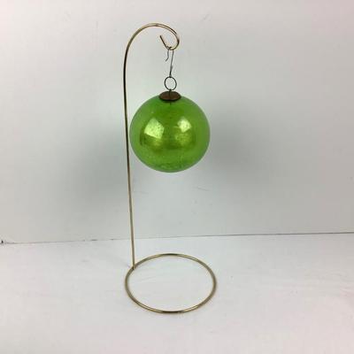 159 Antique Mercury Glass 4" Ornament