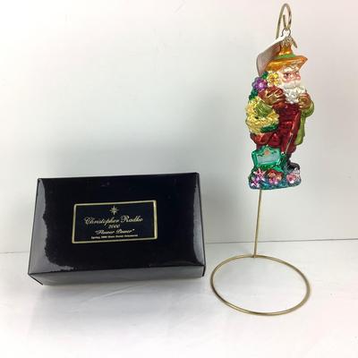 166 Christopher Radko "Flower Power" Store Event Ornament