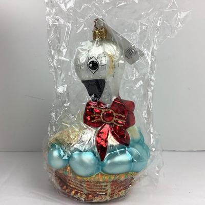 169 Christopher Radko NEW "Six Geese A Laying" Ornament