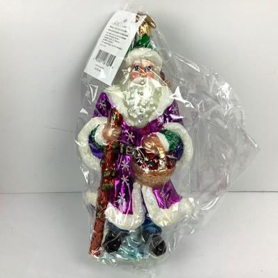 170 Christopher Radko "Santa in Winter" Rogers Garden Exclusive NEW