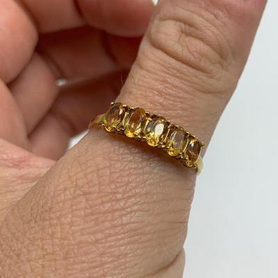 25 Rings & More Jewelry Featuring Green, Blue, & Yellow Gemstones on 14K, 10K, & 925 (B4-HS)