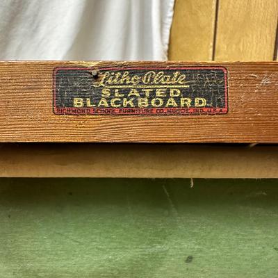 Richmond School Furniture Litho Plate Slated Blackboard with Chalk/Crayon Board (BO-KL)