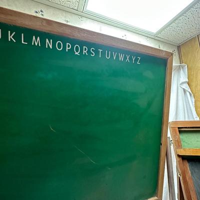 Richmond School Furniture Litho Plate Slated Blackboard with Chalk/Crayon Board (BO-KL)